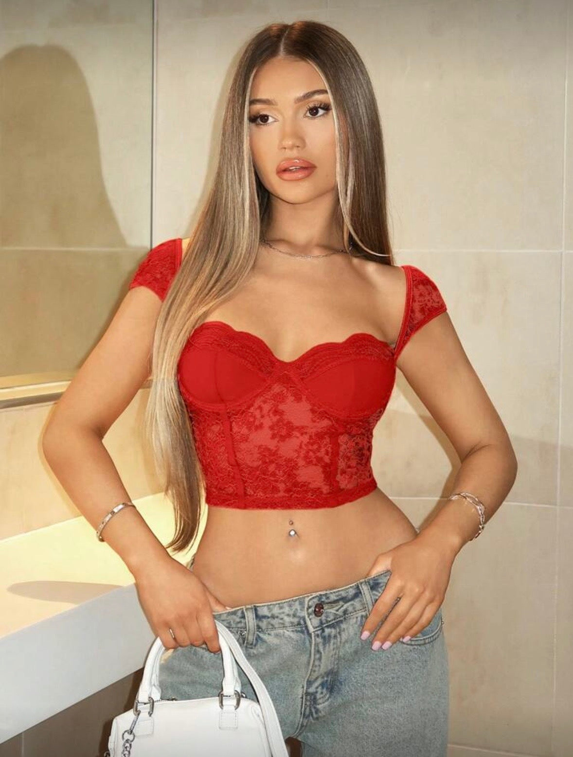 Top Encaje
