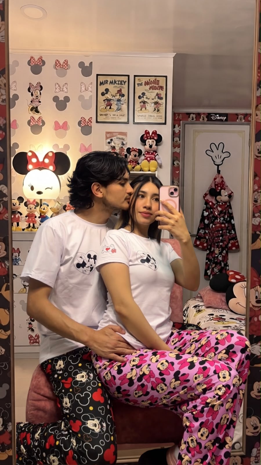 Pijama match Minnie y Mickey