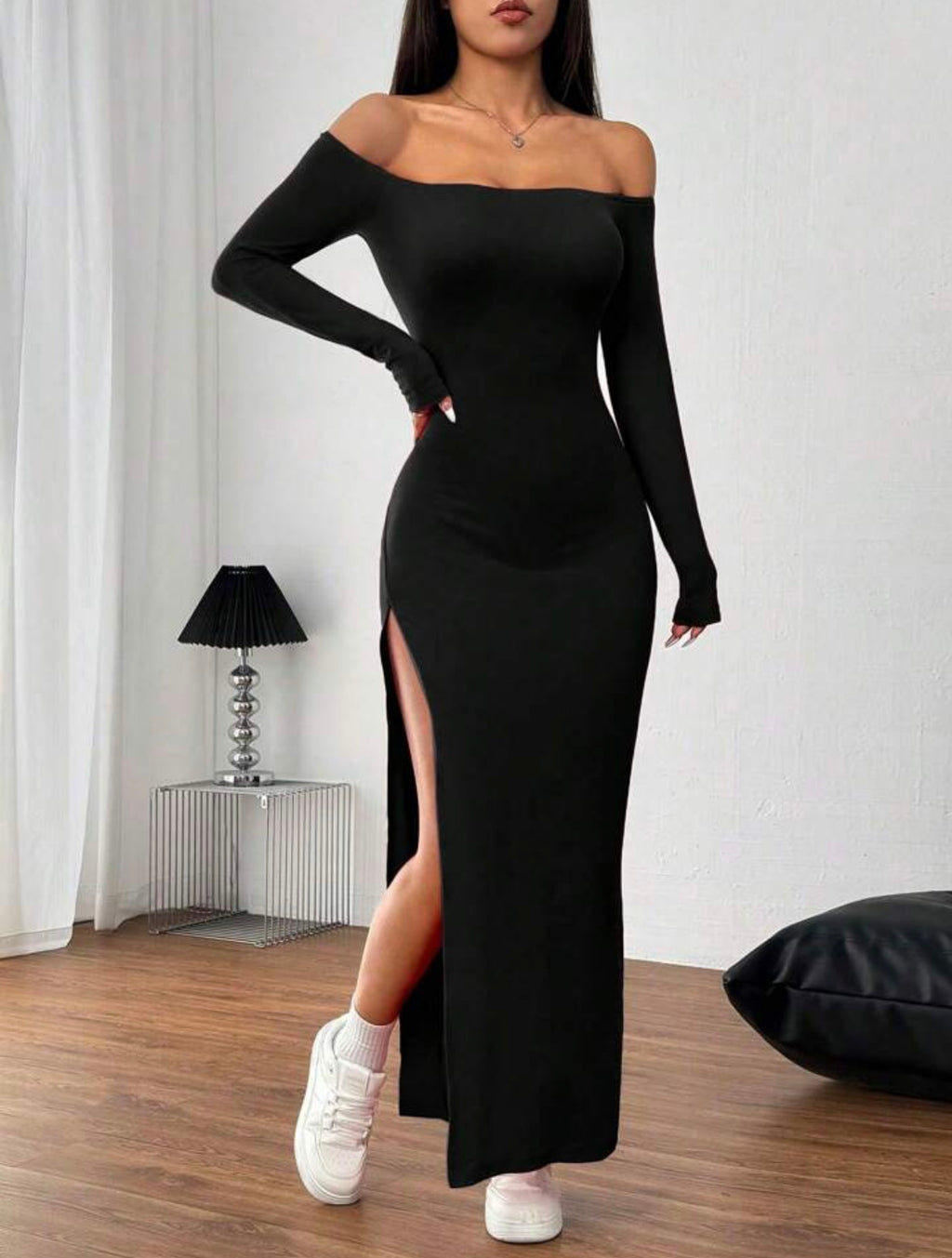 Vestido Talia manga larga