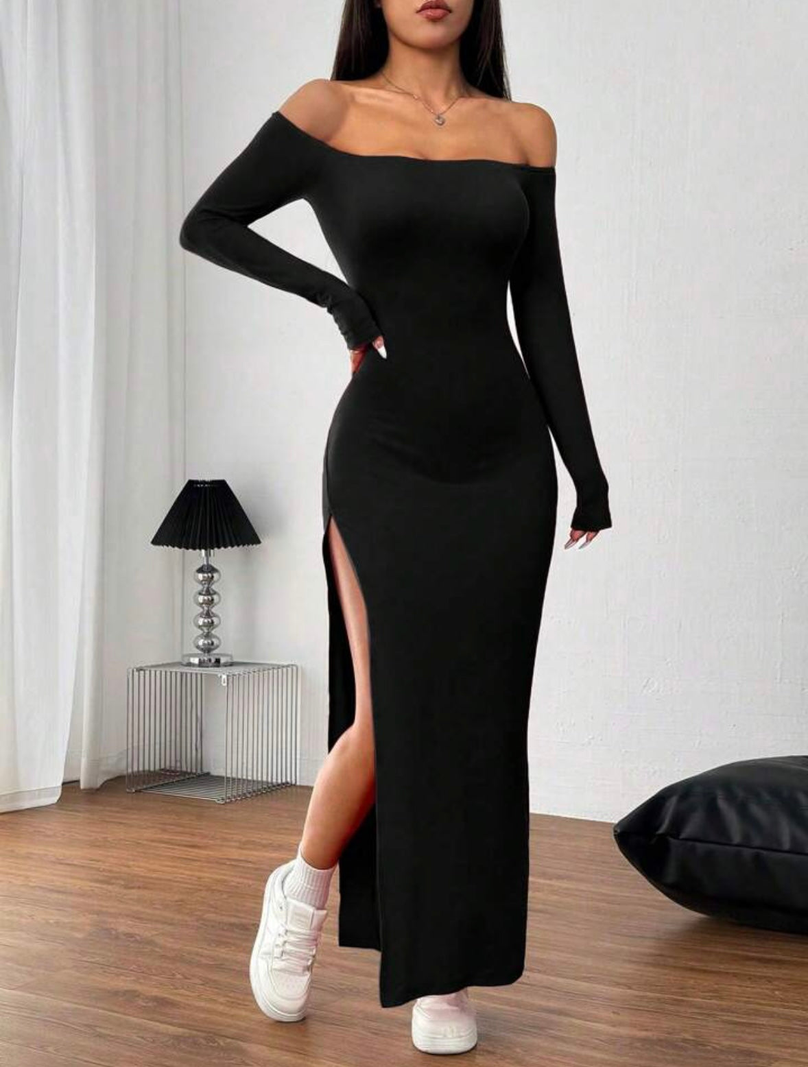 Vestido Talia manga larga