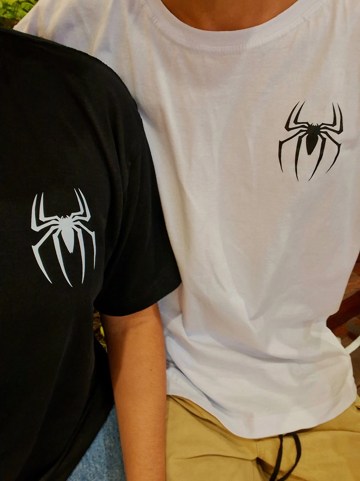 Camisetas match Spiderman