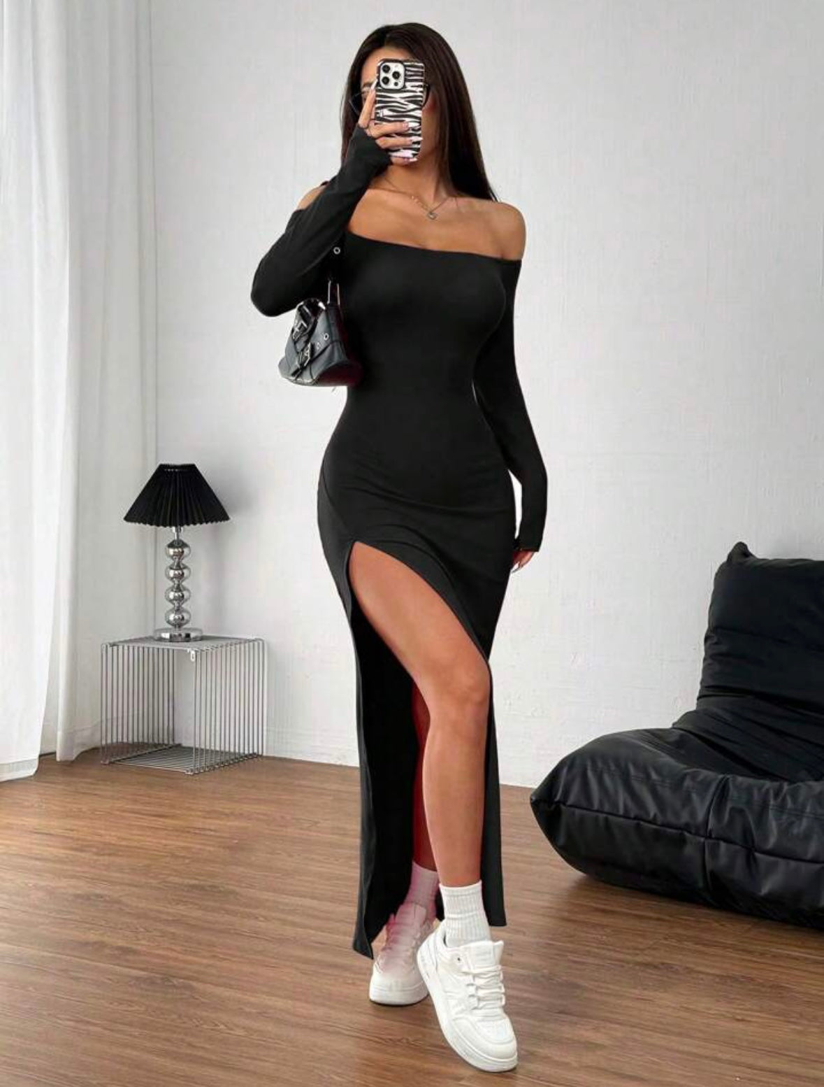 Vestido Talia manga larga